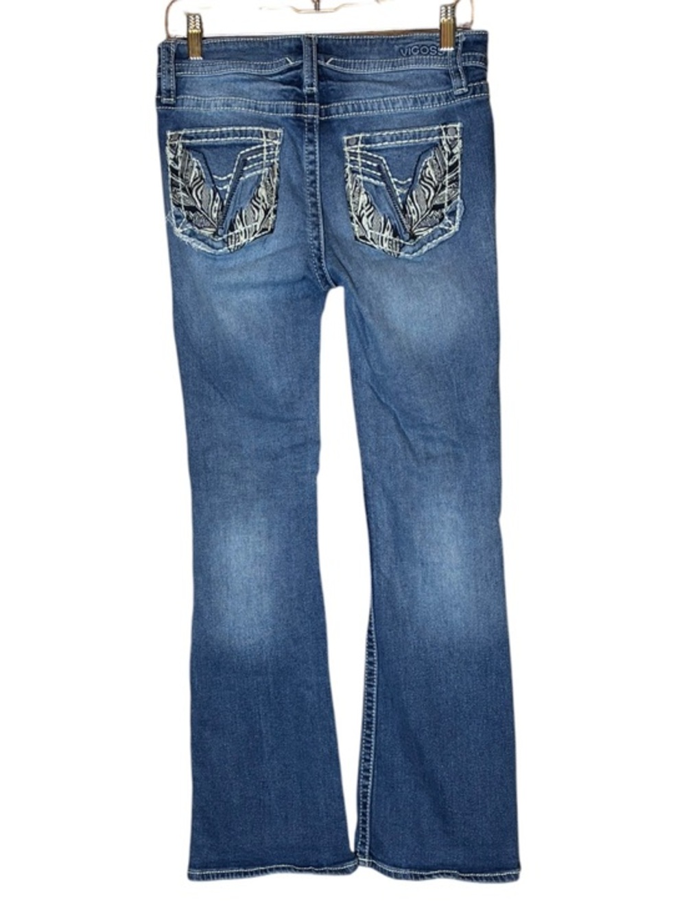 Vigoss Kendra Boot Cut Blue Denim Stretch Jeans